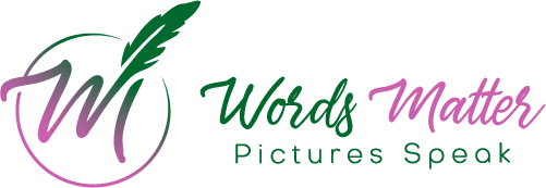 Words Matter/Pictures Speak Logo